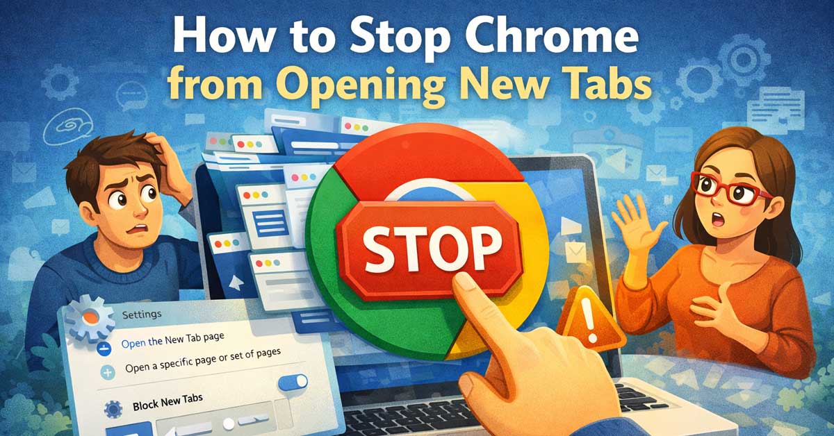 How to Stop Chrome from Opening New Tabs