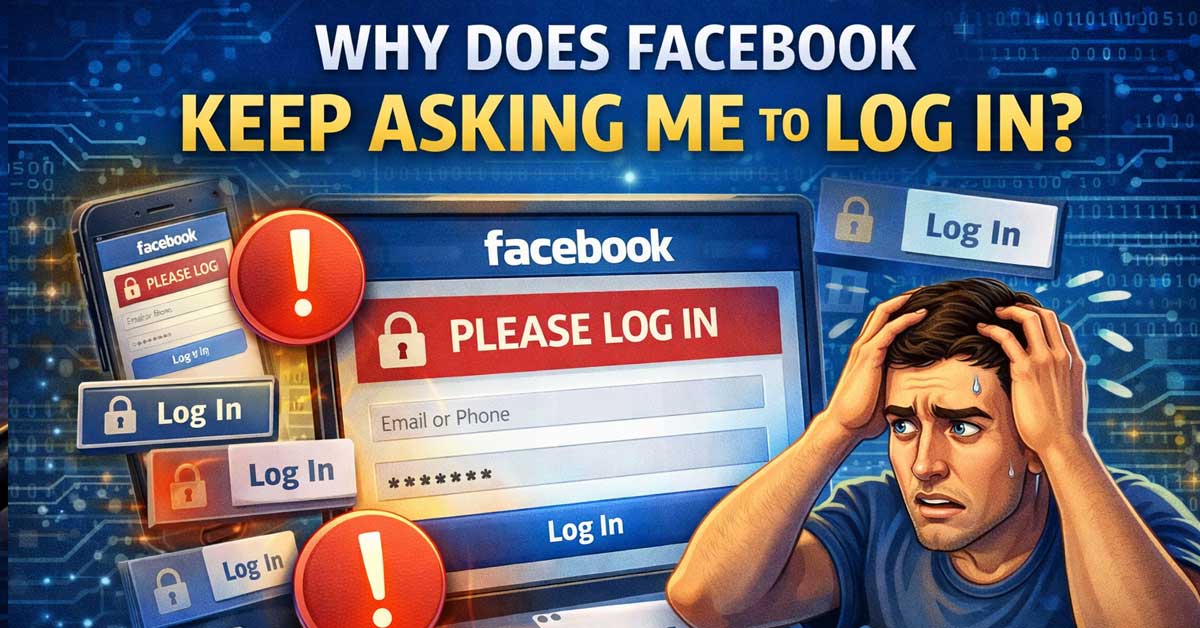 Why Does Facebook Keep Asking Me to Log In
