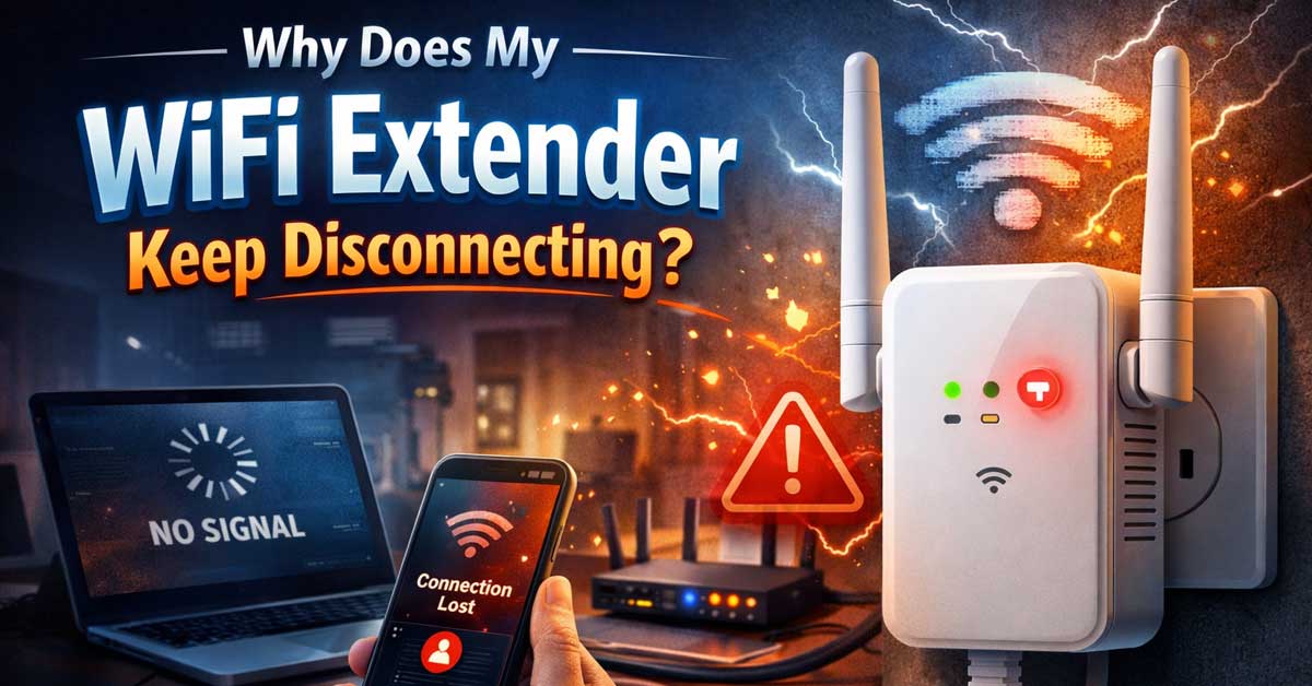 Why Does My WiFi Extender Keep Disconnecting