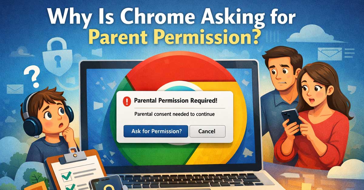 Why Is Chrome Asking for Parent Permission