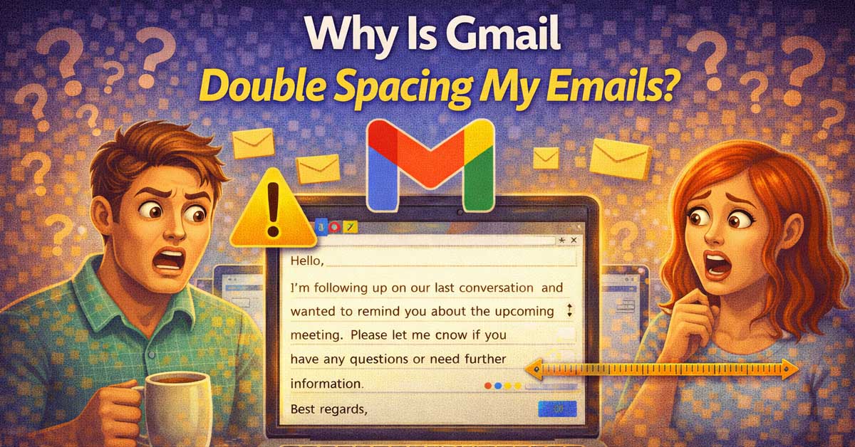 Why Is Gmail Double Spacing My Emails