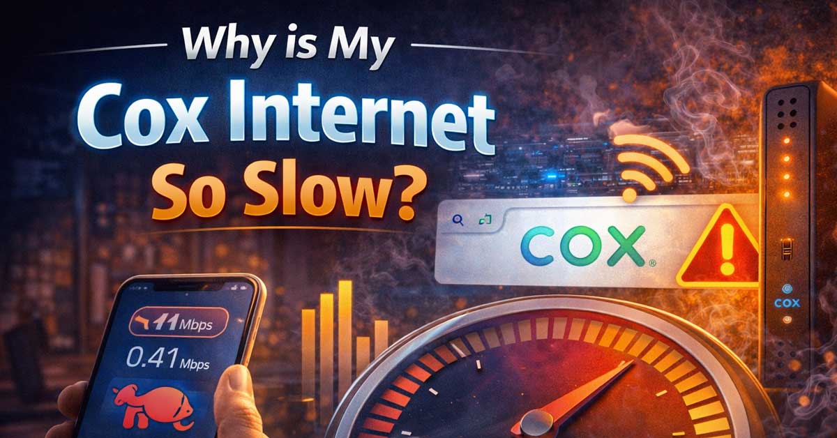 Why Is My Cox Internet So Slow