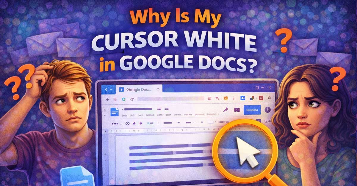 Why Is My Cursor White in Google Docs