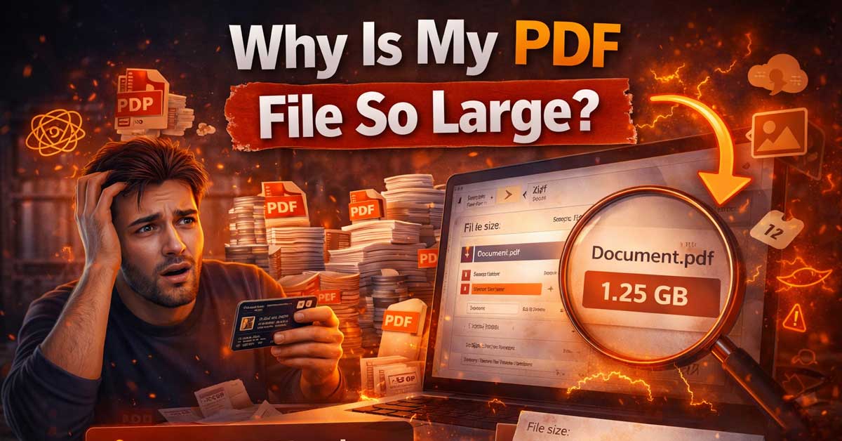 Why Is My PDF File So Large