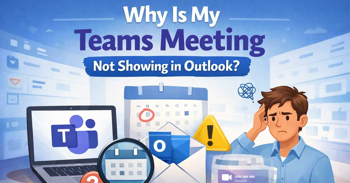 Why Is My Teams Meeting Not Showing in Outlook