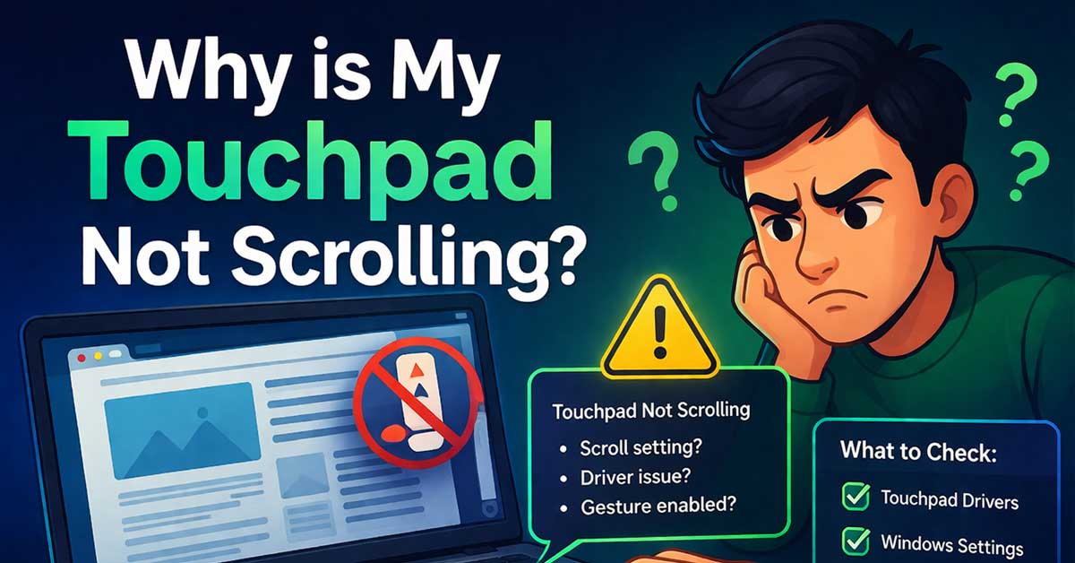 Why Is My Touchpad Not Scrolling