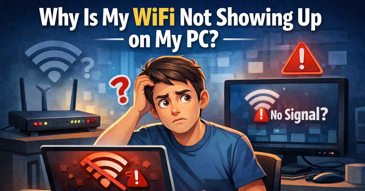 Why Is My Wi-Fi Not Showing Up on My PC