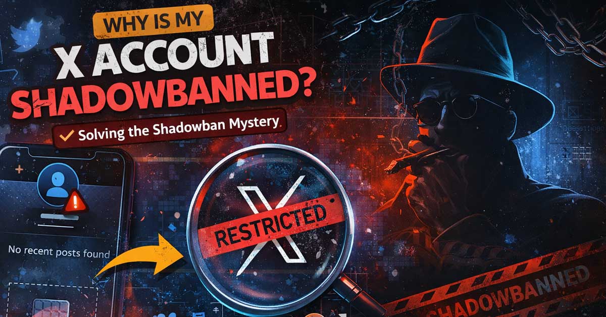 Why Is My X Account Shadowbanned