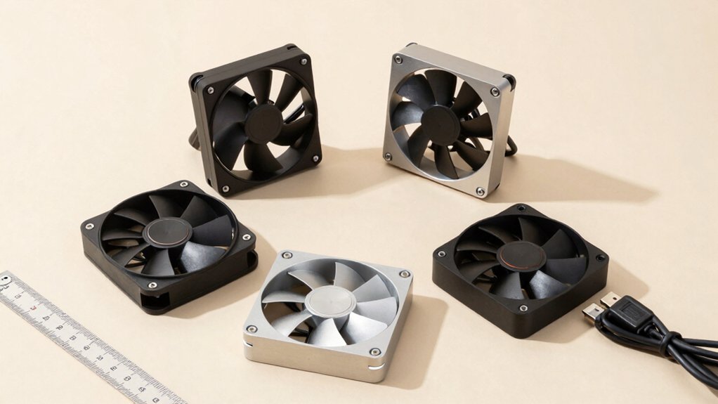 airflow noise power bearing type