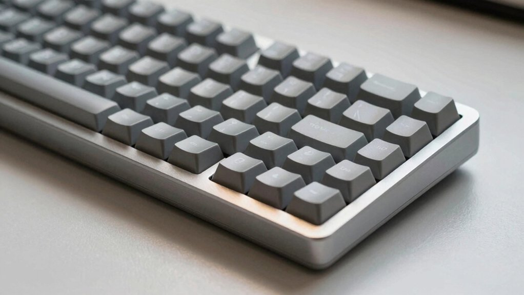 aluminum keyboard durability weight layout