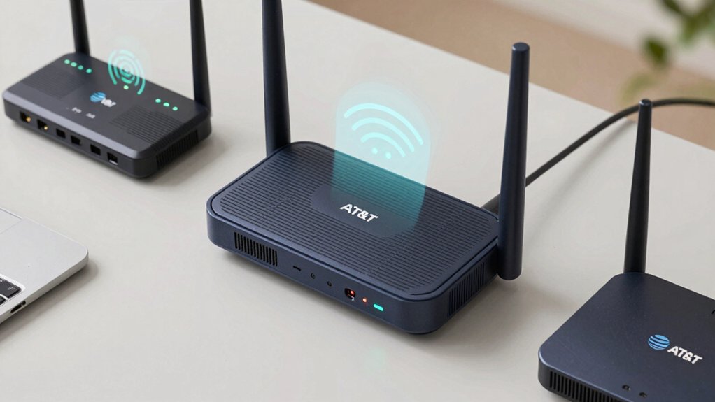 at t gateway compatible dual band ethernet security