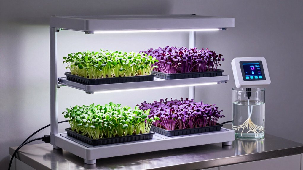 automated microgreen system criteria