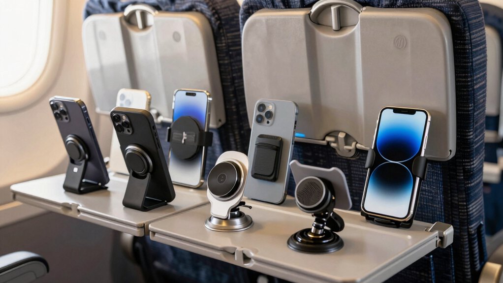 best airplane phone holders tested