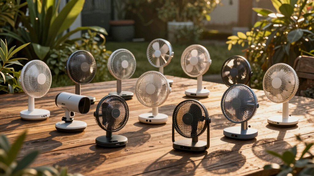 best battery powered outdoor fans