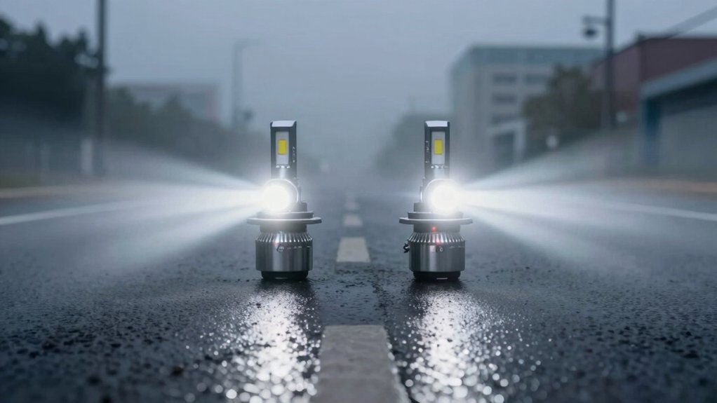 brightness color beam pattern efficiency