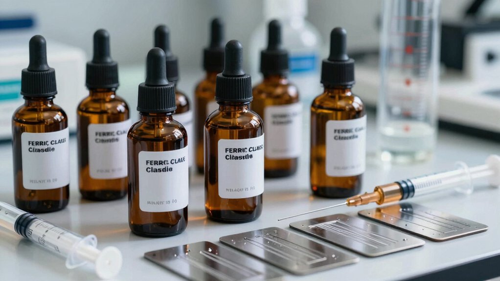 concentration purity etch rate temperature metal compatibility