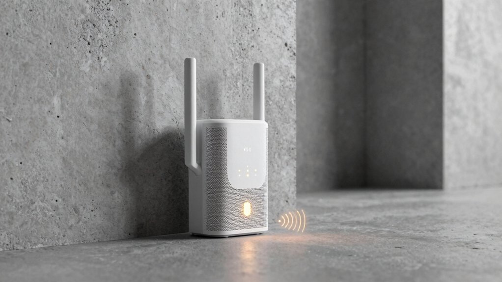 concrete wall wifi extender considerations