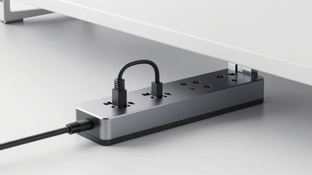 considerations for mountable under desk power strips