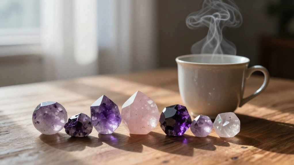 crystal type chakra focus care