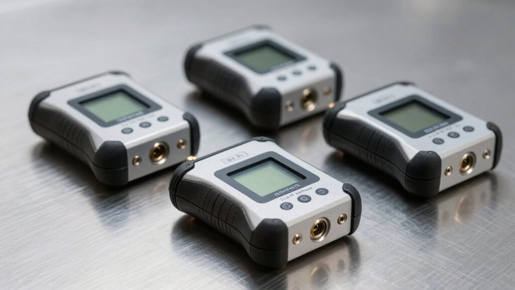 detection capabilities battery life ui alarms portability