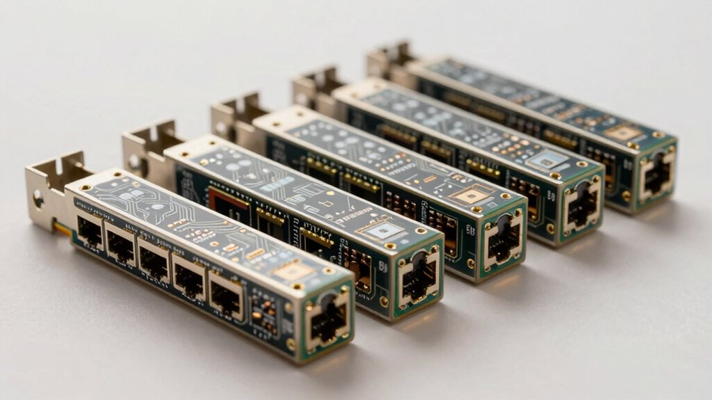 dual rj45 port nics for networks