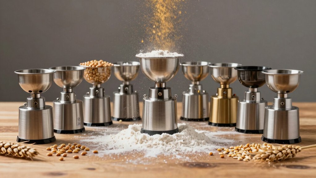 electric grain mill grinder roundup