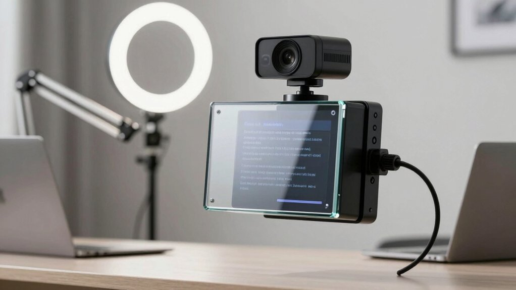 eye contact display compatibility setup