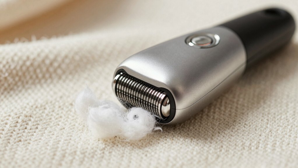 fabric shaver blade efficiency safety auto shutoff