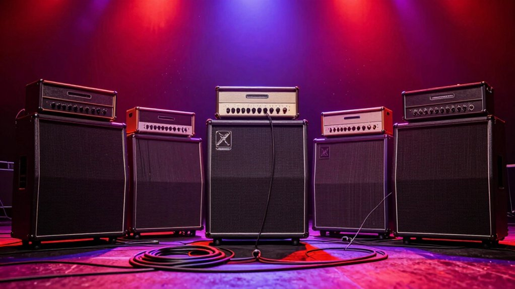 five bass amps metal shredding