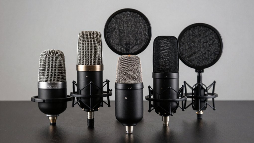 five best pop filters streamlined