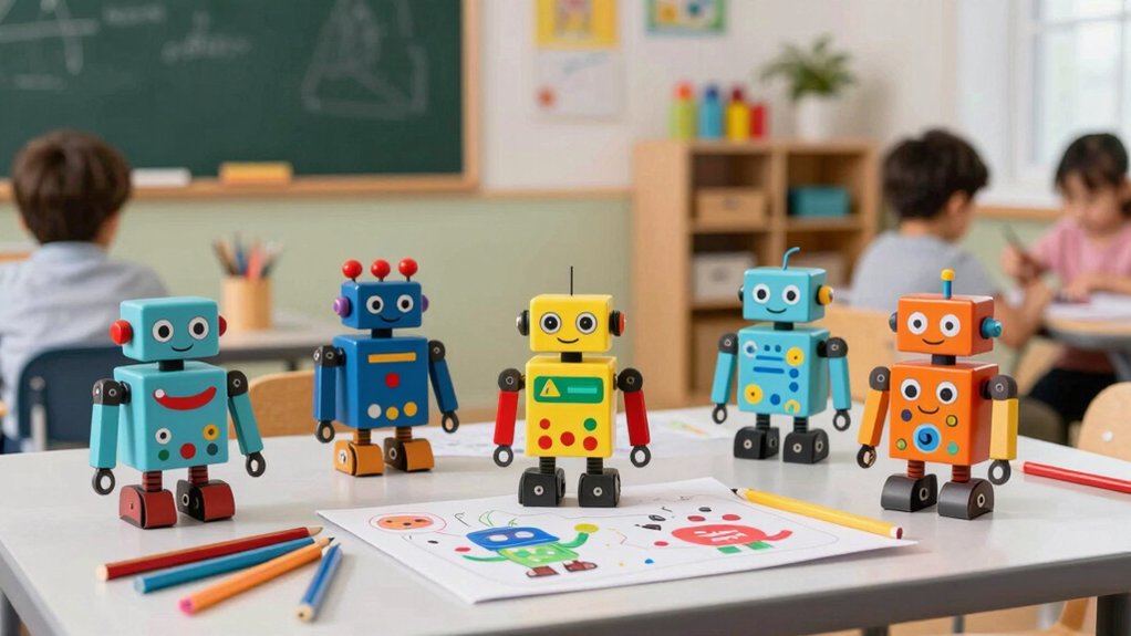 five drawing robots inspire creativity