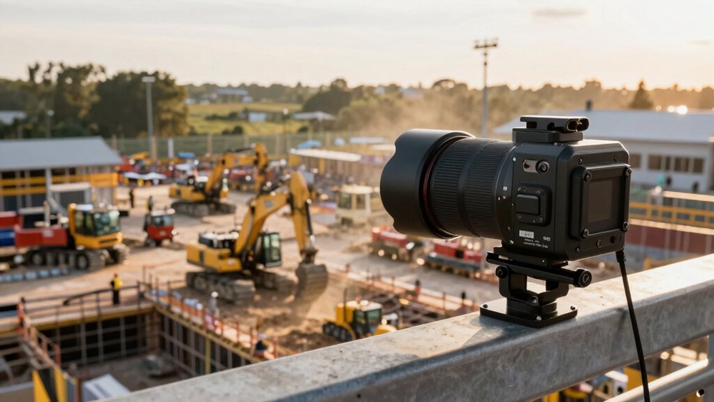 five factor job site security cameras