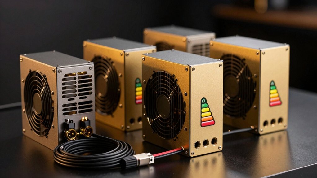 five factors for 80 plus gold psu