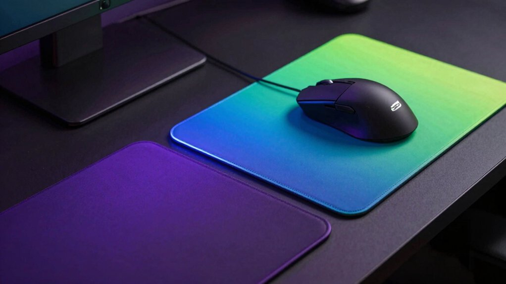 five key rgb mouse pad factors