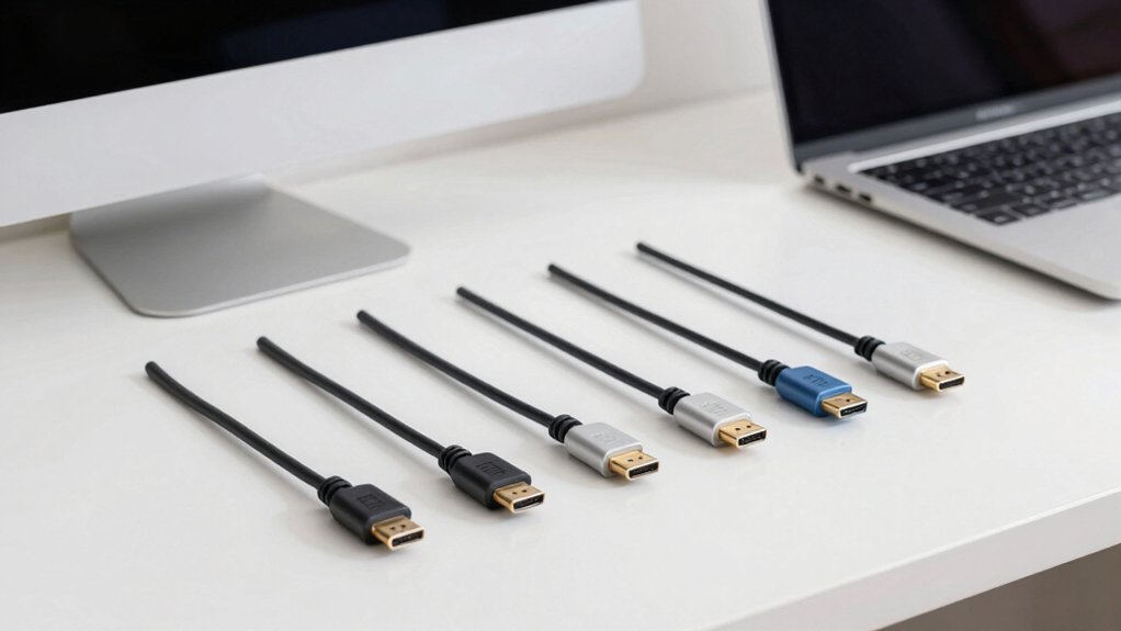 flat hdmi cables for setup