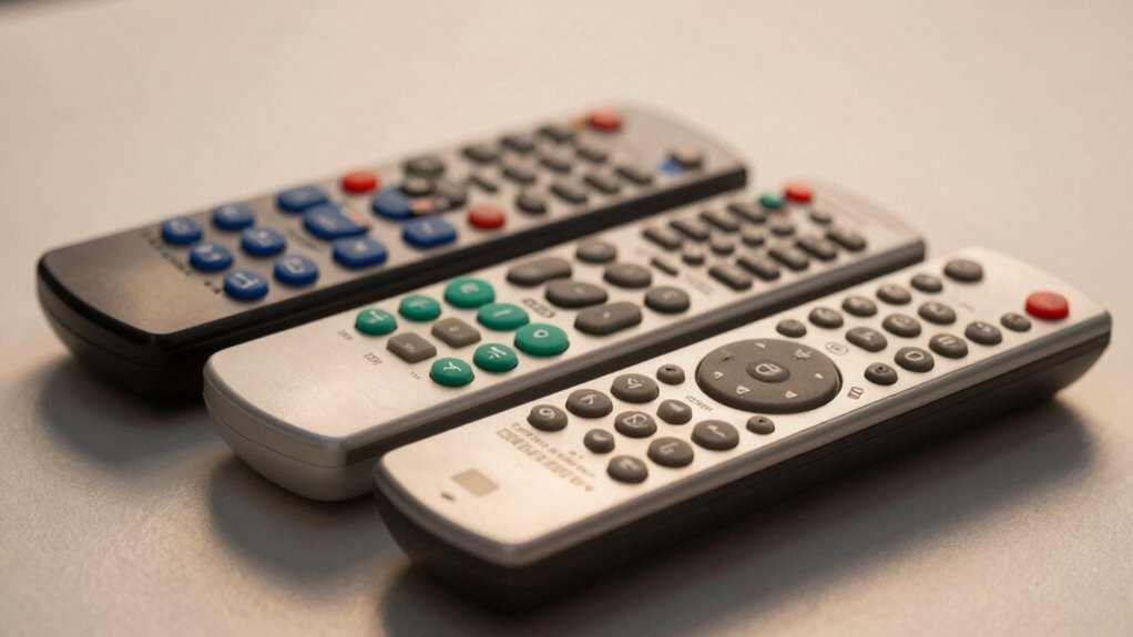 four big button universal remotes
