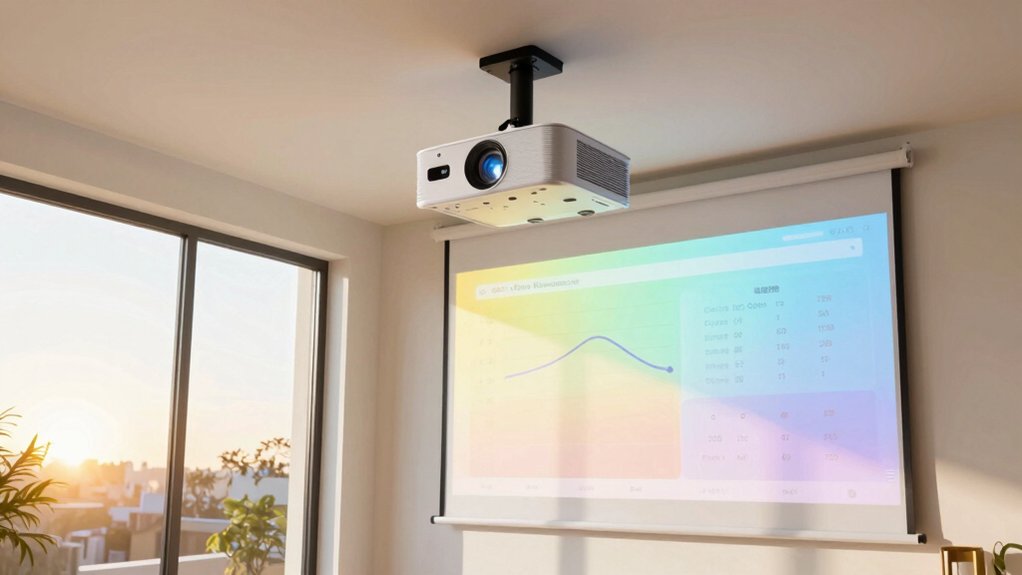 high brightness daylight projector considerations