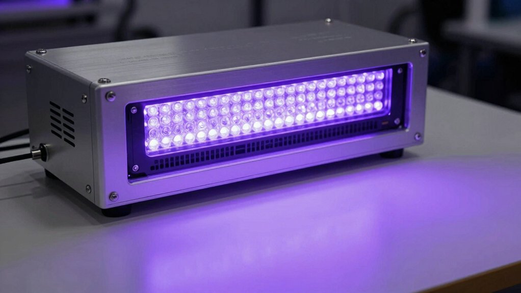 key uv curing factors size wattage wavelength timer