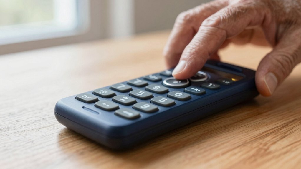 large button senior phone features checklist