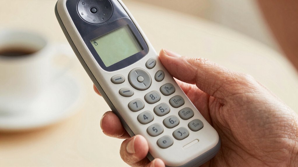 large display hearing aid amplified call blocking