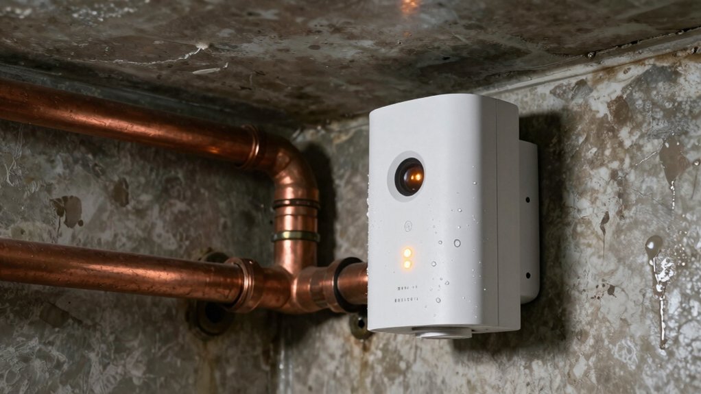 leak detector range battery connectivity