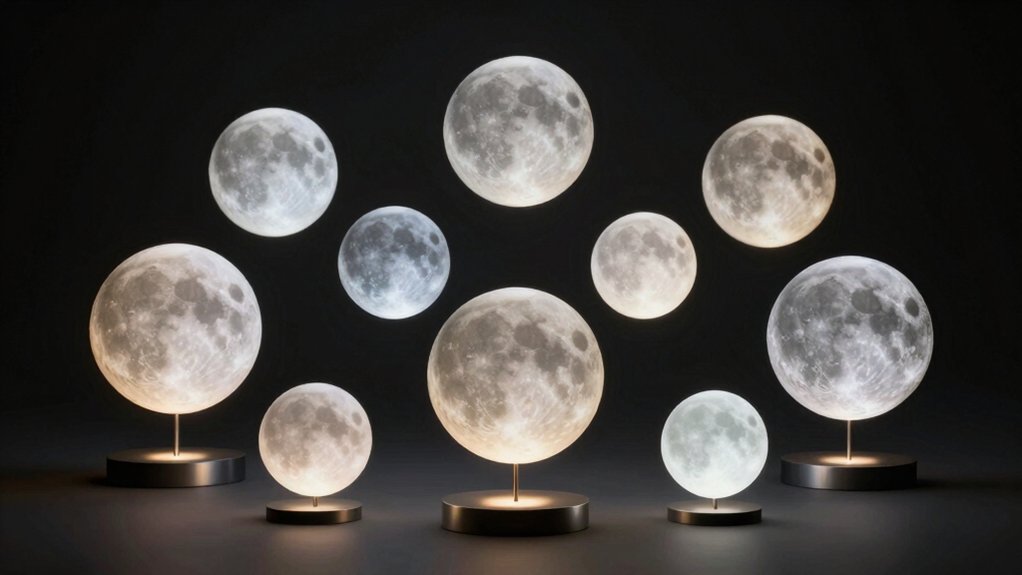 moon lamp floating decor trend