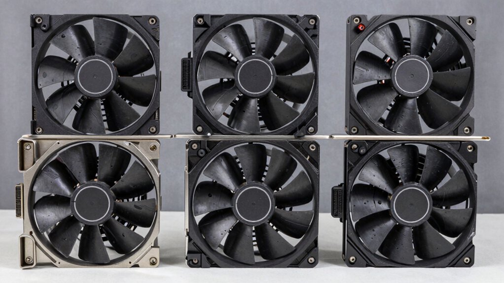 noise airflow rpm bearings