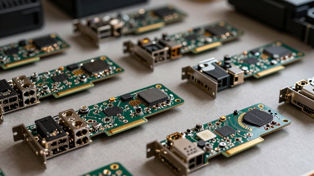 pcie parallel adapter considerations drivers chipset protocols speeds