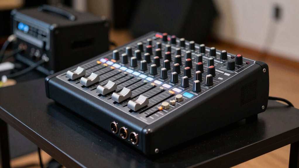 powered mixer selection criteria for venues