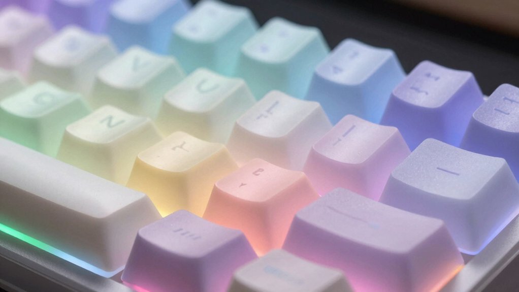pudding keycaps material compatibility
