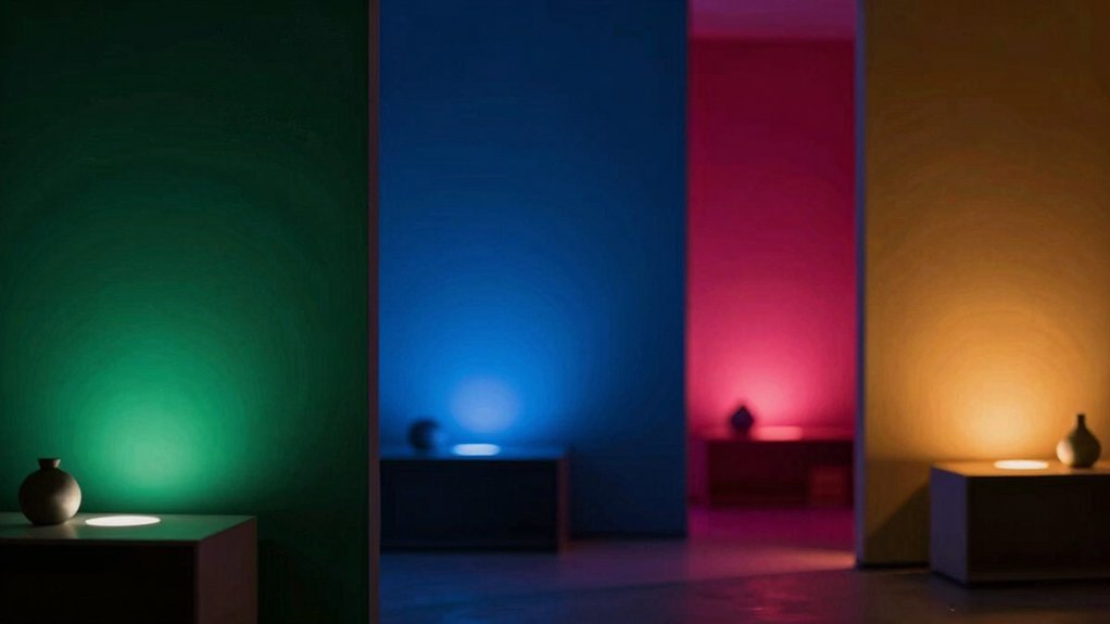 rgb led wall lights