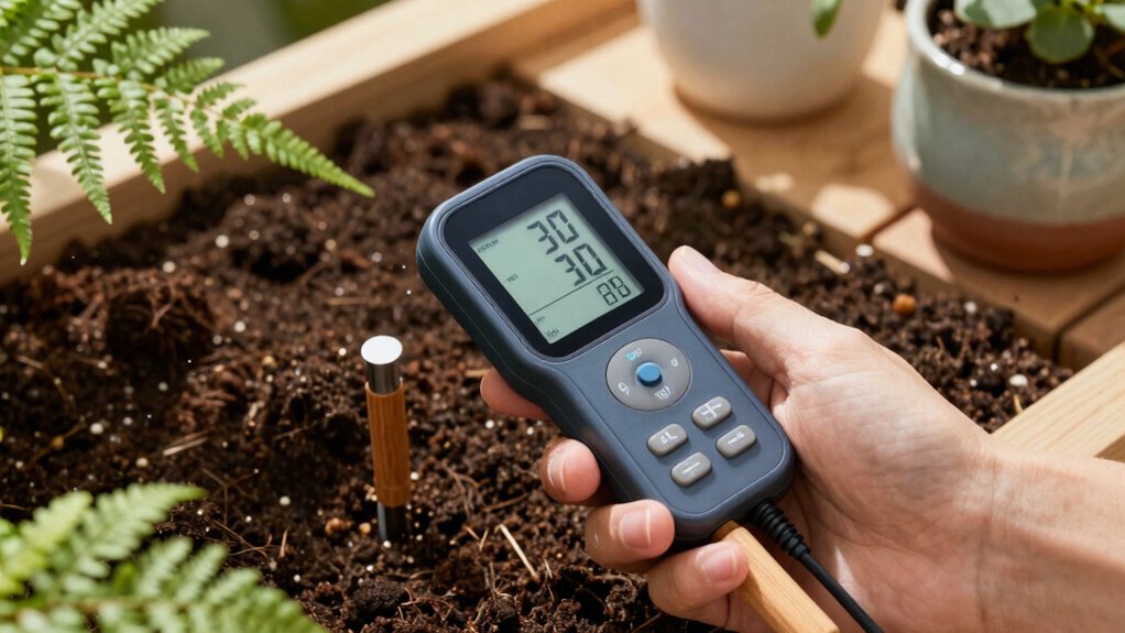 sensor accuracy durable probes clear readouts soil compatibility