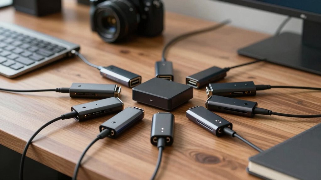 seven usb midi adapters daily use