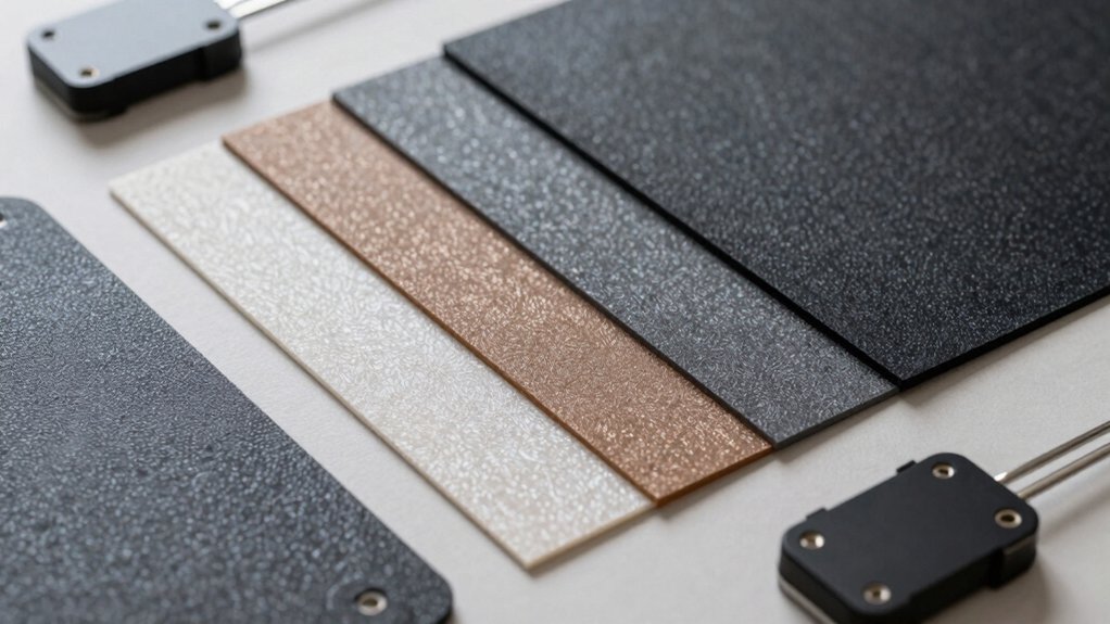 surface resistivity heat size grounding accessories